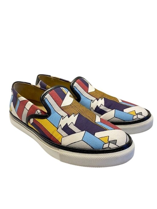 Hermes Other - Hermès Men's Canvas Slip-on Shoes / EU 41/ US 8